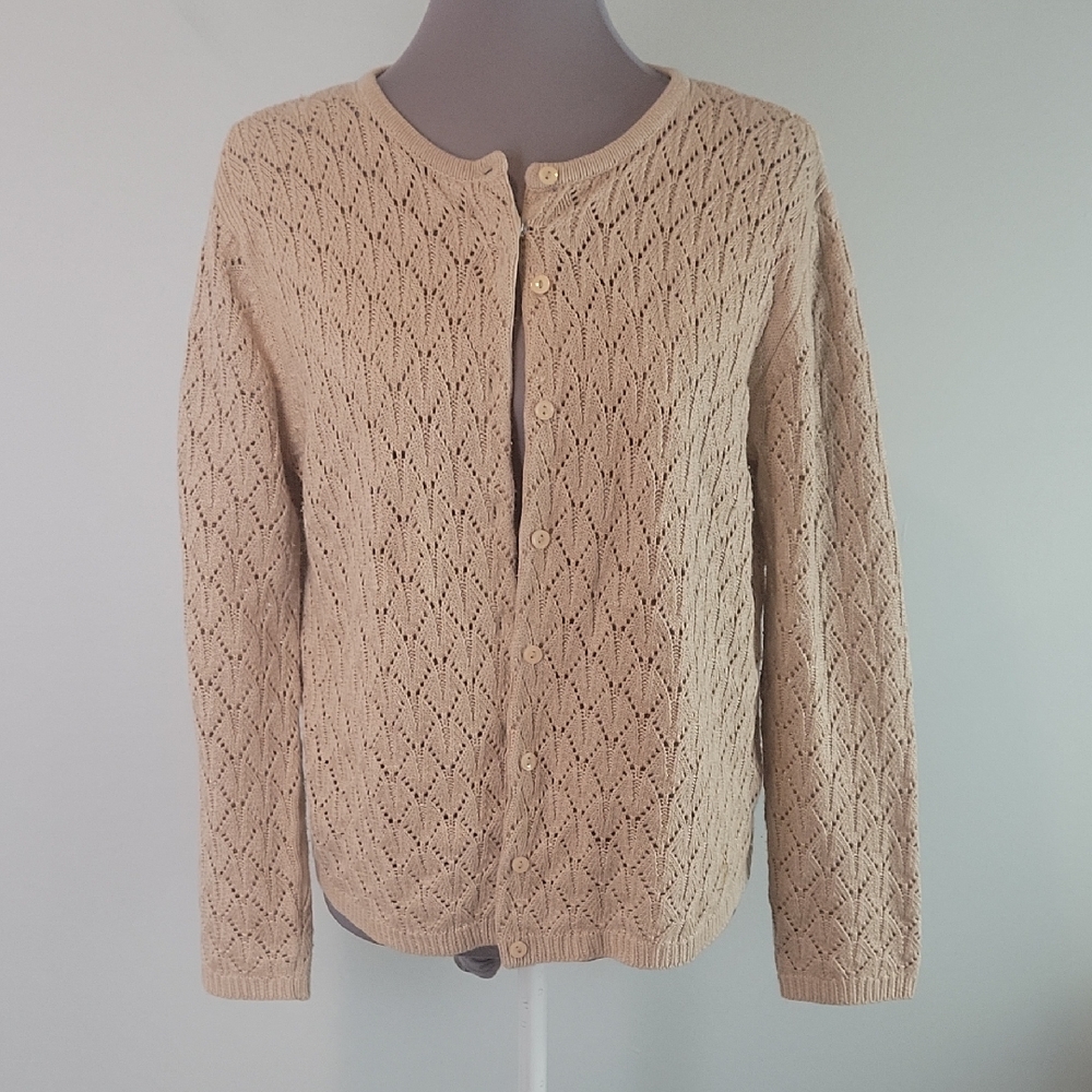 Grandma's adaptive magnetic snap cardigan sweater